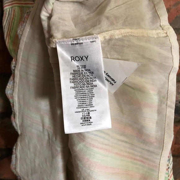 Roxy Coast to Coast Criss Cross Skater Dress Small - Picture 4 of 5